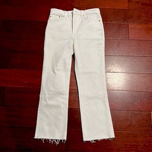Cropped flare jeans